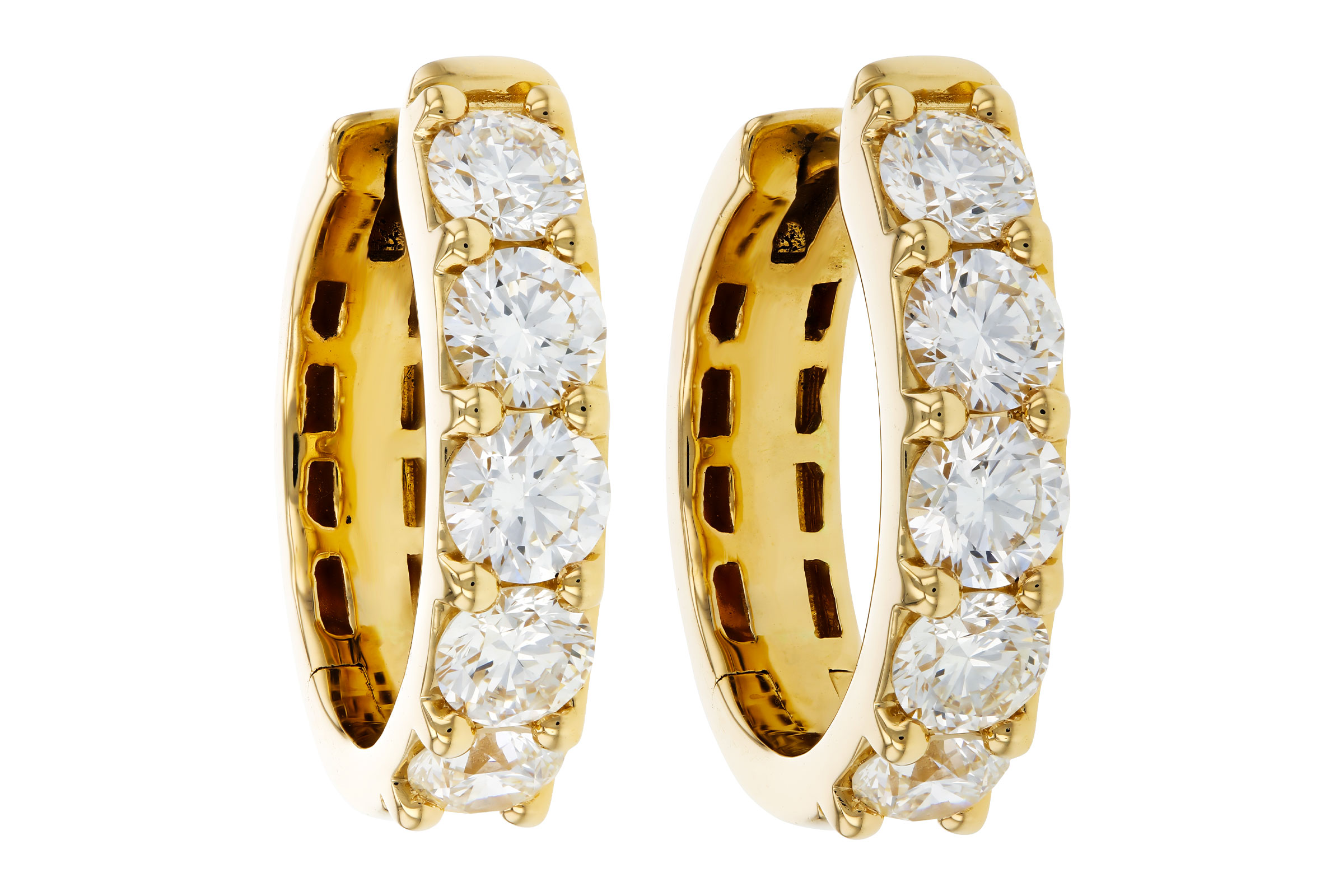 B293-74063: EARRINGS 2.00 TW