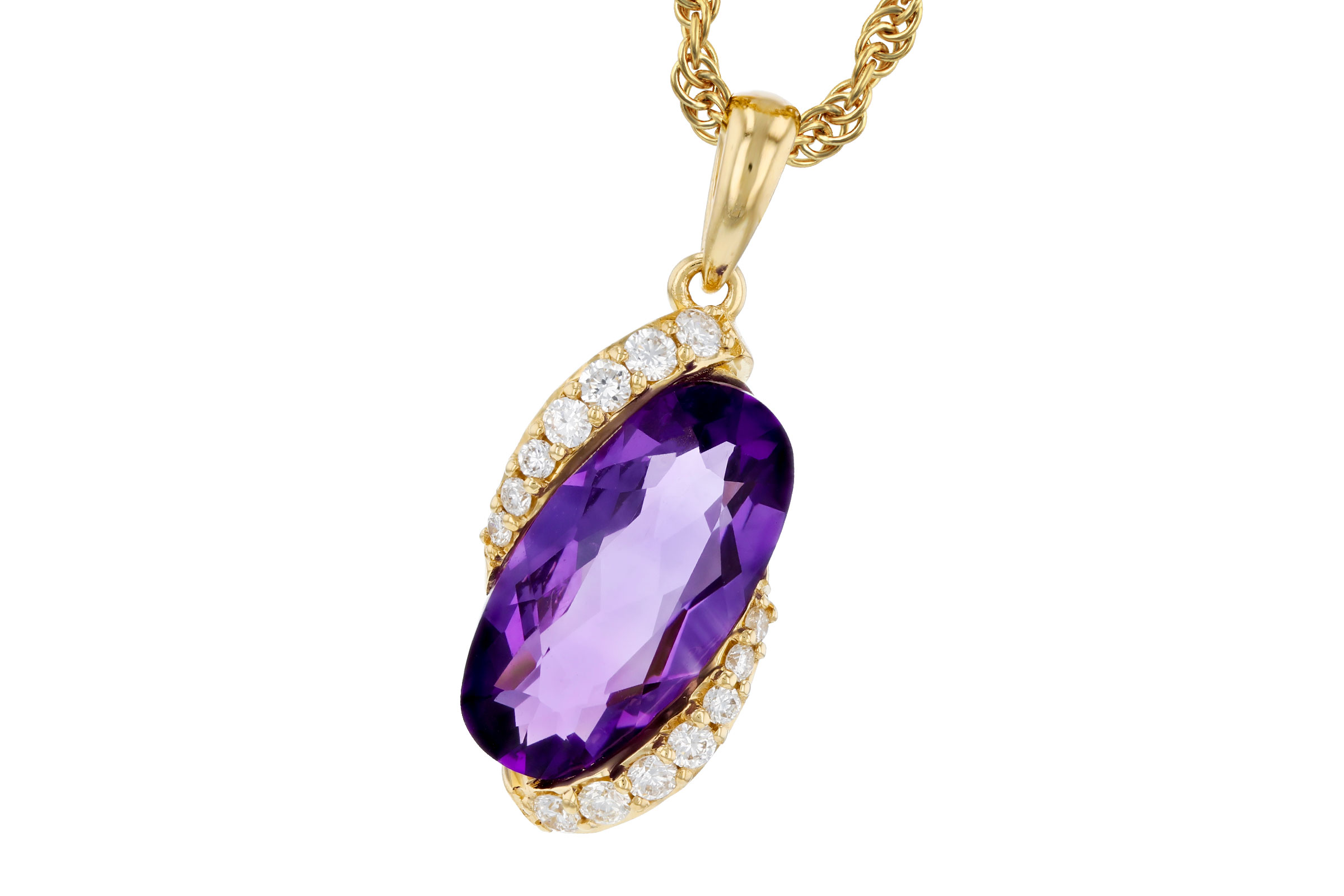 B293-74954: NECK 1.72 AMETHYST 1.84 TGW (12x6MM AMY)