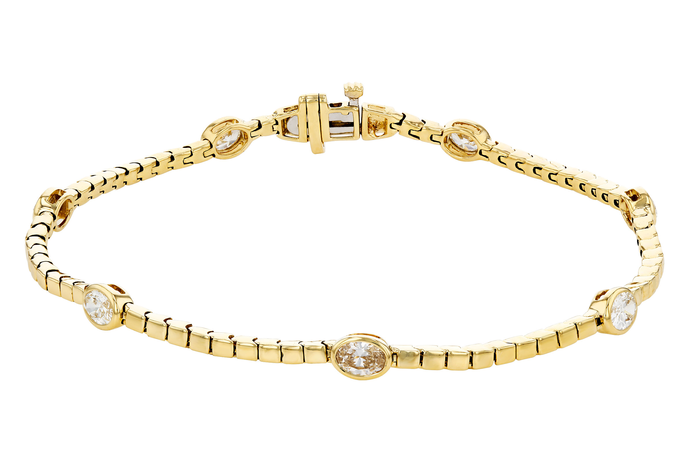 B293-74972: BRACELET 1.30 TW OVAL DIA (7")