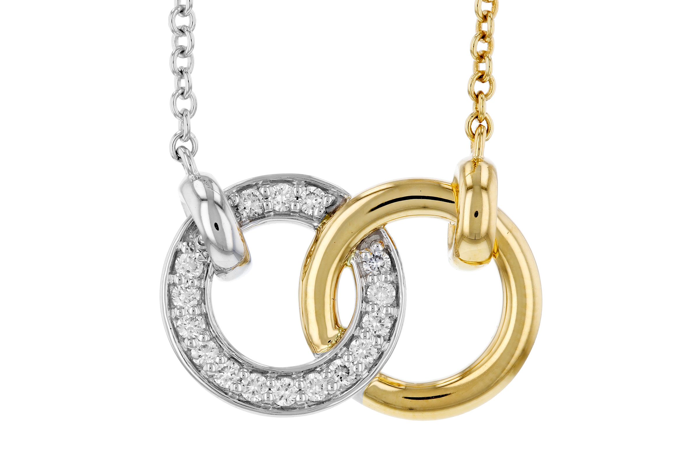 B293-74981: NECKLACE .20 TW (18")