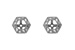 C018-35836: EARRING JACKETS .08 TW (FOR 0.50-1.00 CT TW STUDS)