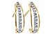 C202-84008: EARRINGS .19 TW