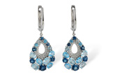 C205-62254: EARR 4.01 BLUE TOPAZ 4.24 TGW