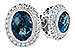 C207-37654: EARR 1.76 LONDON BLUE TOPAZ 2.01 TGW