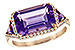 C208-28590: LDS RG 3.48 TW AMETHYST 3.70 TGW (12x8MM)