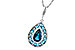 C208-31345: NECK 2.55 TW BLUE TOPAZ 2.65 TGW