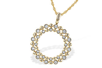 C208-32199: NECKLACE .12 TW