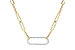 C291-91363: NECKLACE .50 TW (17 INCHES)
