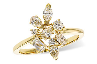 C291-98636: LDS DIA RG .75 TW FANCY CUT DIAMONDS
