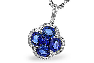 C292-83181: NECKLACE 1.72 SAPPHIRE 1.87 TGW
