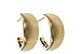 C292-84036: GOLD EARRINGS (20MM)