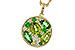 C292-85845: NECK 2.20 TW SEMI-PRECIOUS (TSAV, PER) 2.37 TGW