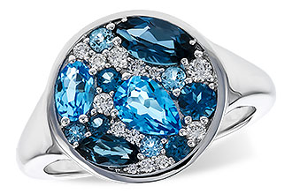 C292-85854: LDS RG 1.80 TW BLUE TOPAZ 1.96 TGW
