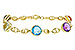 C292-85863: BRACELET 7.09 TW SEMI-PREC (GT,CIT,AMY,G.AMY,BT)