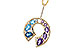 C292-85872: NECKLACE 1.77 SEMI-PREC (AMY & BT) 1.90 TGW