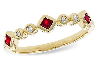 C292-85899: LDS WED RG .22 RUBY .27 TGW