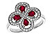C292-87690: LDS RG .68 TW RUBY .96 TGW