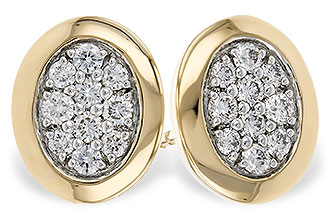 C292-88572: EARRINGS .39 TW