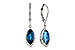 C292-89545: EARR 2.42 TW LONDON BLUE TOPAZ 2.50 TGW (9x5MM MQ)