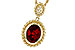 C293-73136: NECKLACE 2.10 GARNET 2.12 TGW (9x7MM GAR)