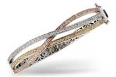 D018-28617: BANGLE BRACELET 2.00 TW