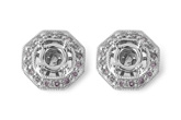 D018-34972: SEMI EARRINGS .20 TW