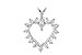 D024-66817: HEART PENDANT .45 TW