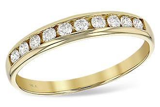 D111-05890: LDS WED RG .25 TW (10 STONES)