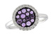 D205-58608: LDS RG .31 ROSE CUT AMY .48 TGW