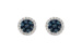 D205-59481: EARR .45 BLUE DIA .70 TW