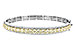 D207-39490: BANGLE 4.20 YELLOW DIAS 5.63 TW