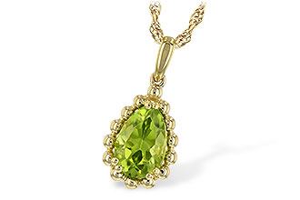 D207-40445: NECKLACE 1.30 CT PERIDOT