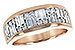 D207-44945: LDS WED RG .74 BAG 1.00 TW
