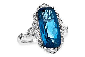D208-28554: LDS RG 6.75 LONDON BLUE TOPAZ 6.90 TGW