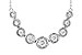 D208-34045: NECKLACE .50 TW