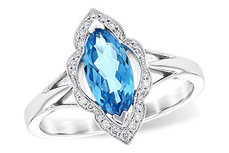 D291-06808: LDS RG 1.26 BLUE TOPAZ 1.37 TGW