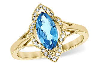 D291-06808: LDS RG 1.26 BLUE TOPAZ 1.37 TGW