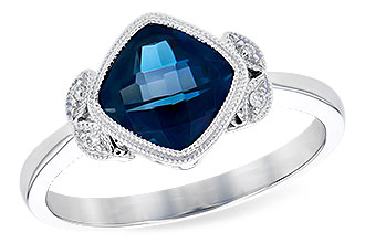 D291-08617: LDS 1.63 LONDON BLUE TOPAZ 1.65 TGW