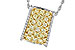 D291-93117: NECK 1.18 YELLOW DIAS 1.35 TW