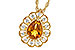 D291-94081: NECK .62 CITRINE .75 TGW