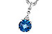 D291-95854: NECK 1.60 LONDON BLUE TOPAZ 1.61 TGW (7MM RD)