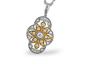 D291-97717: NECKLACE .33 TW