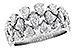 D291-99481: LDS DIA WED RG 1.85 TW FANCY CUT DIAS