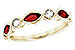 D292-83136: LDS RG .52 TW GARNET .64 TGW