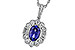 D292-83154: NECKLACE .80 TANZANITE 1.15 TGW (7x5MM OV)