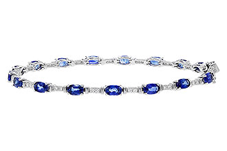 D292-84090: BRACELET 4.92 SAPPHIRE 5.24 TGW (7")