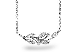 D292-84917: NECKLACE .32 TW (18")