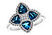 D292-86736: LDS RG 1.62 LONDON BLUE TOPAZ 1.66 TGW