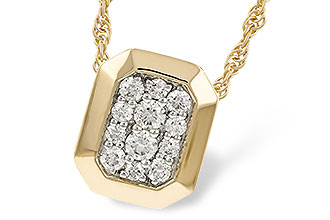 D292-88563: NECKLACE .25 TW