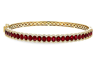 D292-89463: BANGLE 5.04 TW RUBY 5.60 TGW